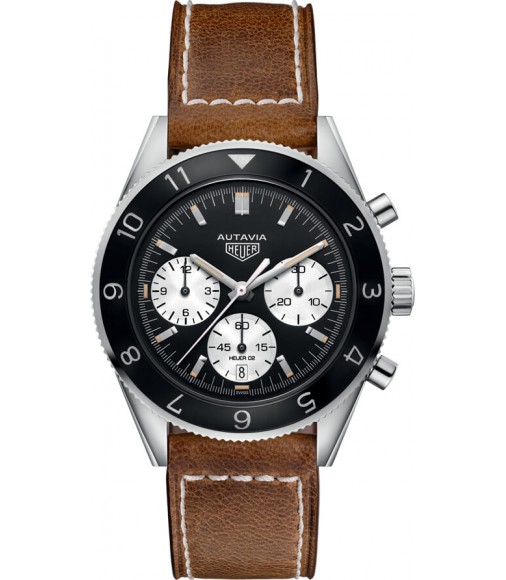 Tag Heuer Heritage Black Dial Mens Chronograph Imitation