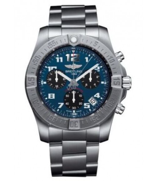 Replica Breitling Mens Chronospace Evo B60 Titanium Blue Dial EB601010/C945/152E