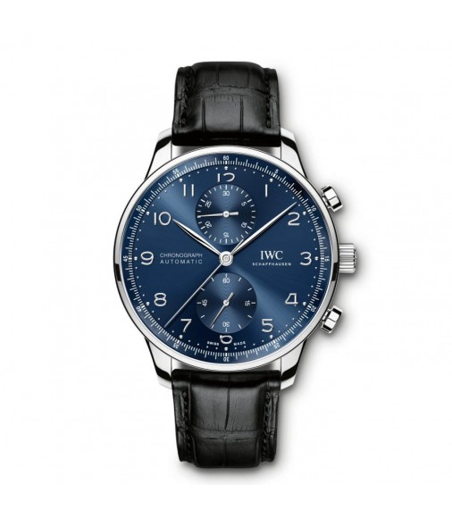 Replica IWC Portugieser Automatic Chronograph Blue Dial Mens IW371491