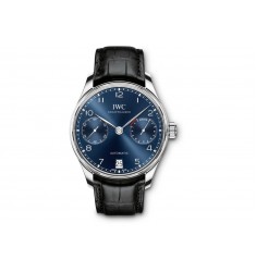 IWC Portugieser Chronograph Automatic Blue Dial Mens IW500710 Replica Watch