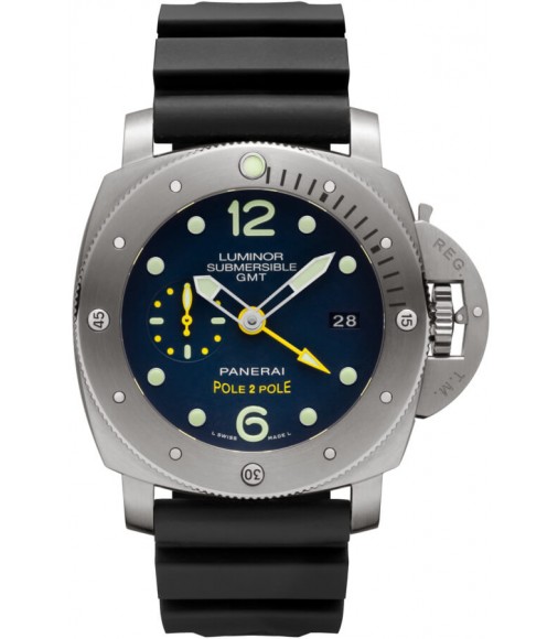 Panerai Luminor Submersible 1950 3 Days GMT Automatic Titanio 47mm PAM00719