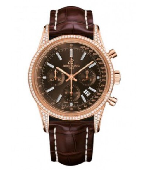 Replica Breitling Transocean Chronograph Rose Gold RB0152AF/Q596/739P/R20BA.1