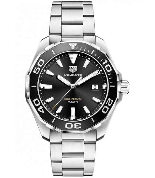 Tag Heuer Aquaracer 300M Quartz Black Dial Mens Imitation