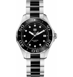 Tag Heuer Aquaracer Black Dial Diamond Ladies replica watch