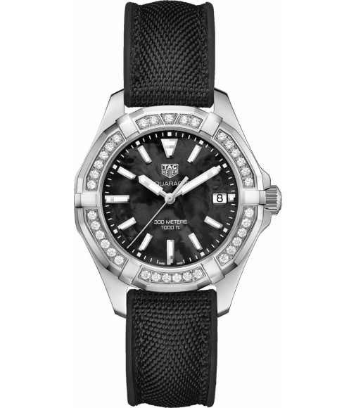 Tag Heuer Aquaracer Black Mother of Pearl Dial Ladies Imitation