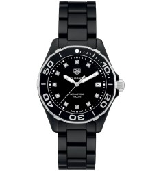 Tag Heuer Aquaracer Black Diamond Dial Ladies fake watch