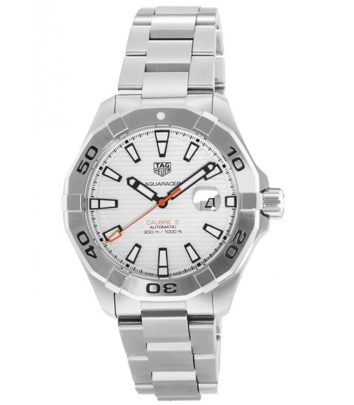 Tag Heuer Aquaracer White Dial Automatic Mens Stainless Steel Replica Watch