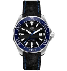 Tag Heuer Aquaracer Automatic Black Dial Mens fake watch