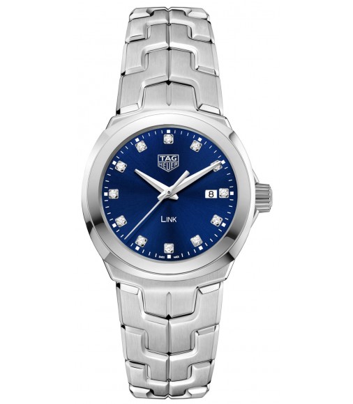 Tag Heuer Link Blue Diamond Dial Ladies Imitation