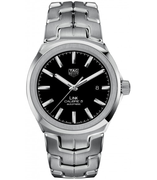 Tag Heuer Link Automatic Black Dial Mens Replica Watch