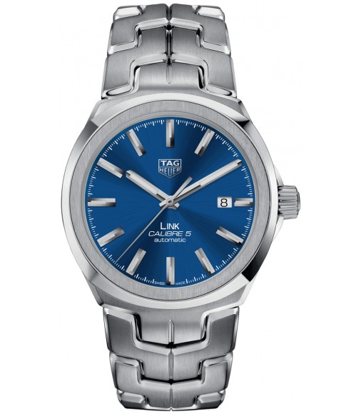 Tag Heuer Link Automatic Blue Dial Mens replica watch