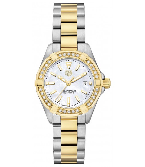 Tag Heuer Aquaracer Diamond White Mother of Pearl Dial Ladies replica WBD1423.BB0321