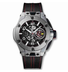 Hublot Big Bang Ferrari Chronograph Unico Titanium 45mm 402.NX.0123.WR fake watch