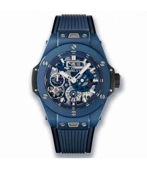 Hublot Big Bang MECA-10 Ceramic Blue 45mm 414.EX.5123.RX fake watch