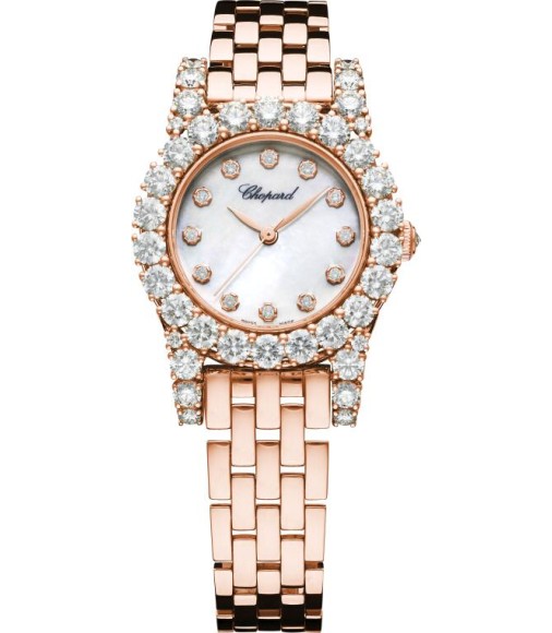 Chopard L'Heure Du Diamant Mother Of Pearl Diamond Women's replica watch