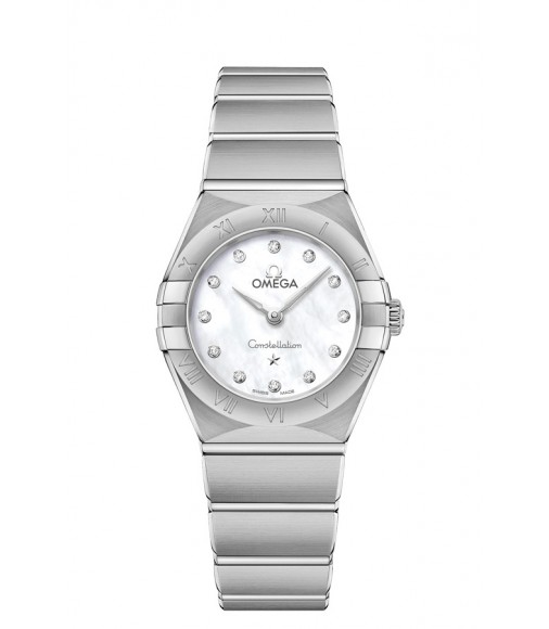 OMEGA Constellation Steel Diamonds Replica Watch 131.10.25.60.55.001