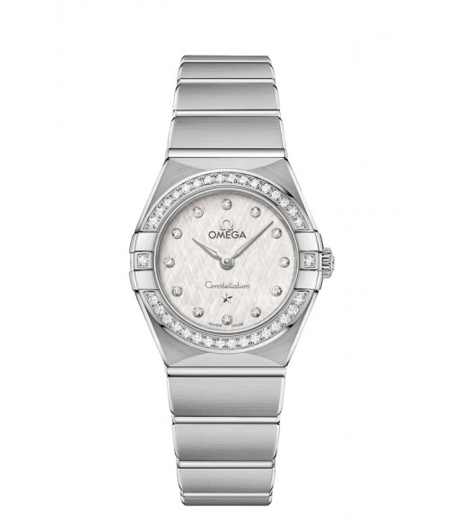 OMEGA Constellation Steel Diamonds Replica Watch 131.15.25.60.52.001