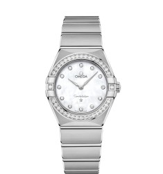OMEGA Constellation Steel Diamonds Replica Watch 131.15.28.60.55.001