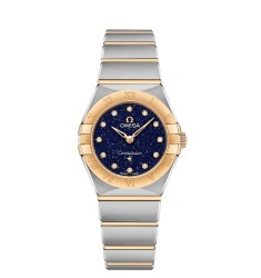 OMEGA Constellation Steel yellow gold Diamonds Replica Watch 131.20.25.60.53.001