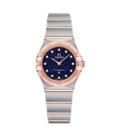 OMEGA Constellation Steel Sedna Gold Diamonds Replica Watch 131.20.25.60.53.002