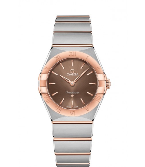 OMEGA Constellation Steel Sedna Gold Replica Watch 131.20.28.60.13.001