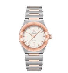 OMEGA Constellation Steel Sedna Gold Anti-magnetic Replica Watch 131.20.29.20.02.001