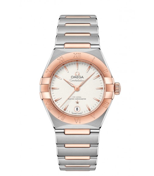 OMEGA Constellation Steel Sedna Gold Anti-magnetic Replica Watch 131.20.29.20.02.001