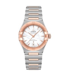 OMEGA Constellation Steel Sedna Gold Anti-magnetic Replica Watch 131.20.29.20.05.001