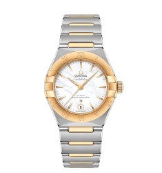 OMEGA Constellation Steel yellow gold Anti-magnetic Replica Watch 131.20.29.20.05.002