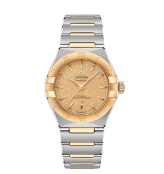 OMEGA Constellation Steel yellow gold Anti-magnetic Replica Watch 131.20.29.20.08.001