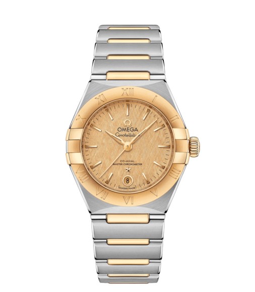 OMEGA Constellation Steel yellow gold Anti-magnetic Replica Watch 131.20.29.20.08.001