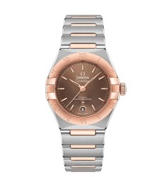 OMEGA Constellation Steel Sedna Gold Anti-magnetic Replica Watch 131.20.29.20.13.001