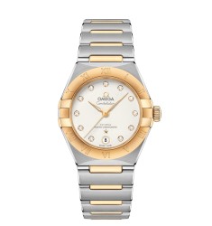 OMEGA Constellation Steel yellow gold Anti-magnetic Replica Watch 131.20.29.20.52.002