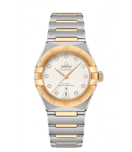 OMEGA Constellation Steel yellow gold Anti-magnetic Replica Watch 131.20.29.20.52.002