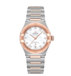OMEGA Constellation Steel Sedna Gold Anti-magnetic Replica Watch 131.20.29.20.55.001