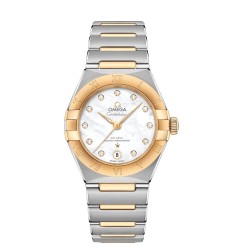 OMEGA Constellation Steel yellow gold Anti-magnetic Replica Watch 131.20.29.20.55.002