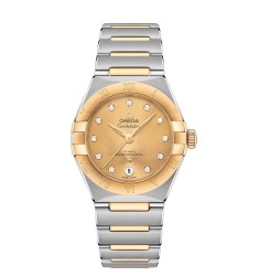 OMEGA Constellation Steel yellow gold Anti-magnetic Replica Watch 131.20.29.20.58.001