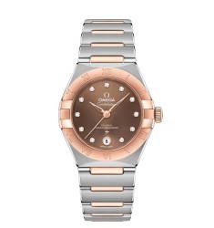 OMEGA Constellation Steel Sedna Gold Anti-magnetic Replica Watch 131.20.29.20.63.001