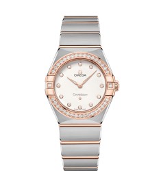 OMEGA Constellation Steel Sedna Gold Diamonds Replica Watch 131.25.28.60.52.001