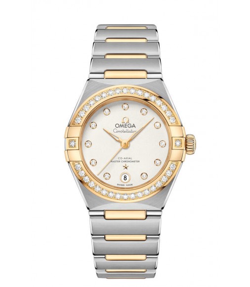 OMEGA Constellation Steel yellow gold Anti-magnetic Replica Watch 131.25.29.20.52.002