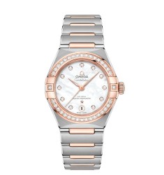 OMEGA Constellation Steel Sedna Gold Anti-magnetic Replica Watch 131.25.29.20.55.001