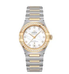 OMEGA Constellation Steel yellow gold Anti-magnetic Replica Watch 131.25.29.20.55.002