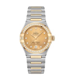 OMEGA Constellation Steel yellow gold Anti-magnetic Replica Watch 131.25.29.20.58.001