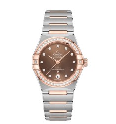 OMEGA Constellation Steel Sedna Gold Anti-magnetic Replica Watch 131.25.29.20.63.001