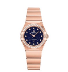 OMEGA Constellation gold Diamonds Replica Watch 131.55.25.60.53.002