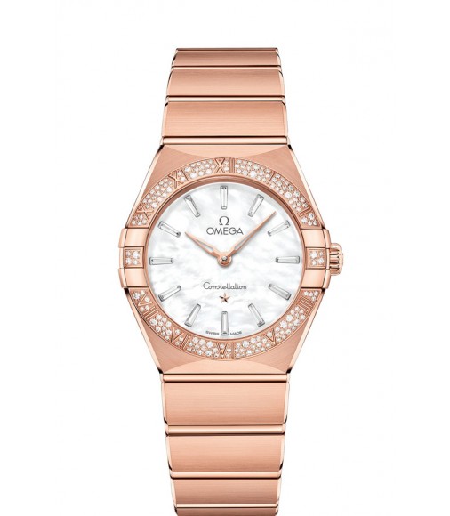 OMEGA Constellation Sedna gold Diamonds Replica Watch 131.55.28.60.55.003