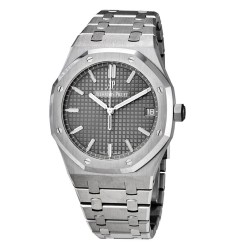 Replica Audemars Piguet Royal Oak Men 41 mm Steel Automatic Grey dial watch 15500ST.OO.1220ST.02