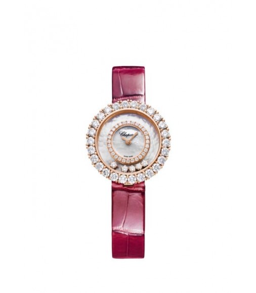 Chopard Happy Diamonds Joaillerie 29MM Rose Gold Quartz Diamonds replica watch