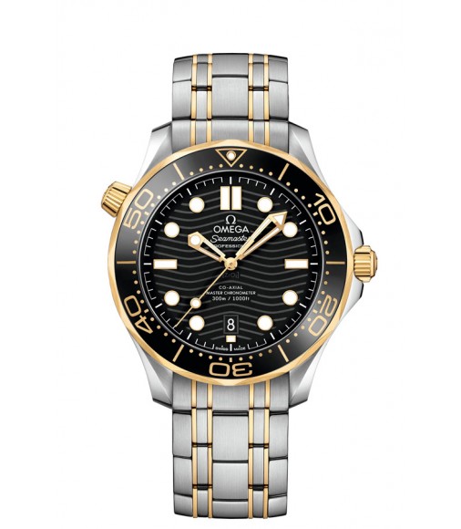 OMEGA Seamaster Steel yellow gold Chronometer Replica Watch 210.20.42.20.01.002