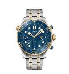 OMEGA Seamaster Steel yellow gold Anti-magnetic Replica Watch 210.20.44.51.03.001